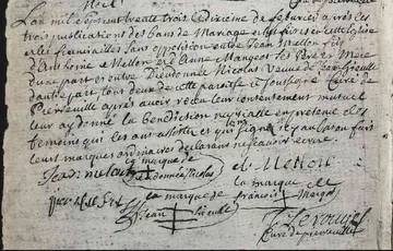 Jean MELLON & Dieudonnée NICOLAS 10 février 1733.jpg