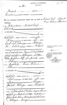 SCHMITT Michel Joseph BLANRUE Marie Mélanie 01.jpg