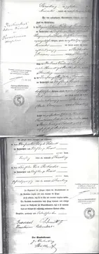 RECKESCHAT Johann Friedrich KUNTZMAN Madeleine 10 11 1877.jpg