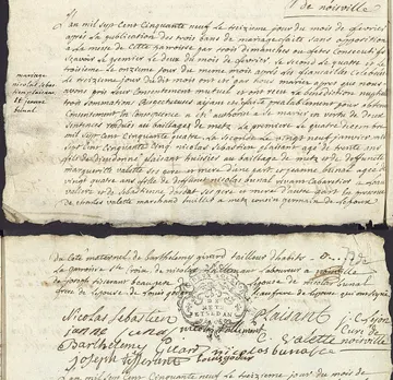 Nicolas Sébastien PLAISANT & Jeanne BUNAL 13 février 1759.jpg