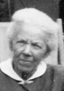 Sophie Stamm 1941 visage