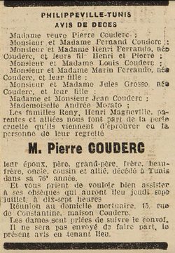 Portrait de Pierre COUDERC