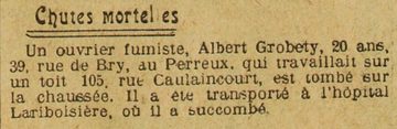 Portrait de Albert Auguste GROBETY