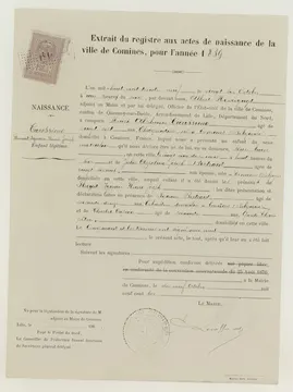 Portrait de Florent Ignace Henri Joseph CARISSIMO