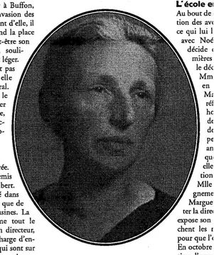 Portrait de Marie-Louise IMBERT