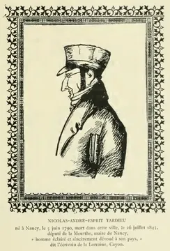 Portrait de Nicolas André Esprit TARDIEU