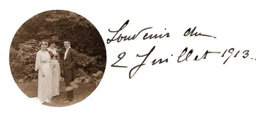 1913mariagedAlfredGenyetGermaineVelliet1 / Mariage d'Alfred Geny et de Germaine Velliet