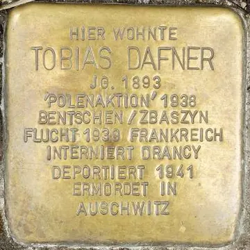 Dafner Tobias Stolperstein