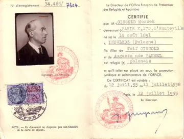 Moritz certificat color