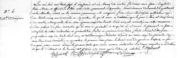 1837N DIDIERJEAN Jean Baptiste / Acte de naissance de DIDIERJEAN Jean Baptiste