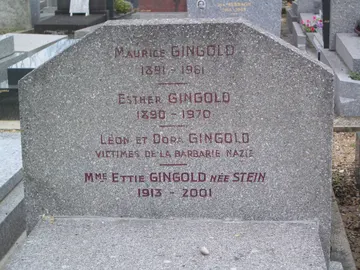 Pierre tombale (inscriptions)