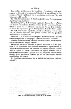 Deseilligny Alfred necrologie 1 / Deseilligny Alfred necrologie (suite). Société des ingénieurs civils