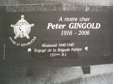 Pierre tombale (inscription)